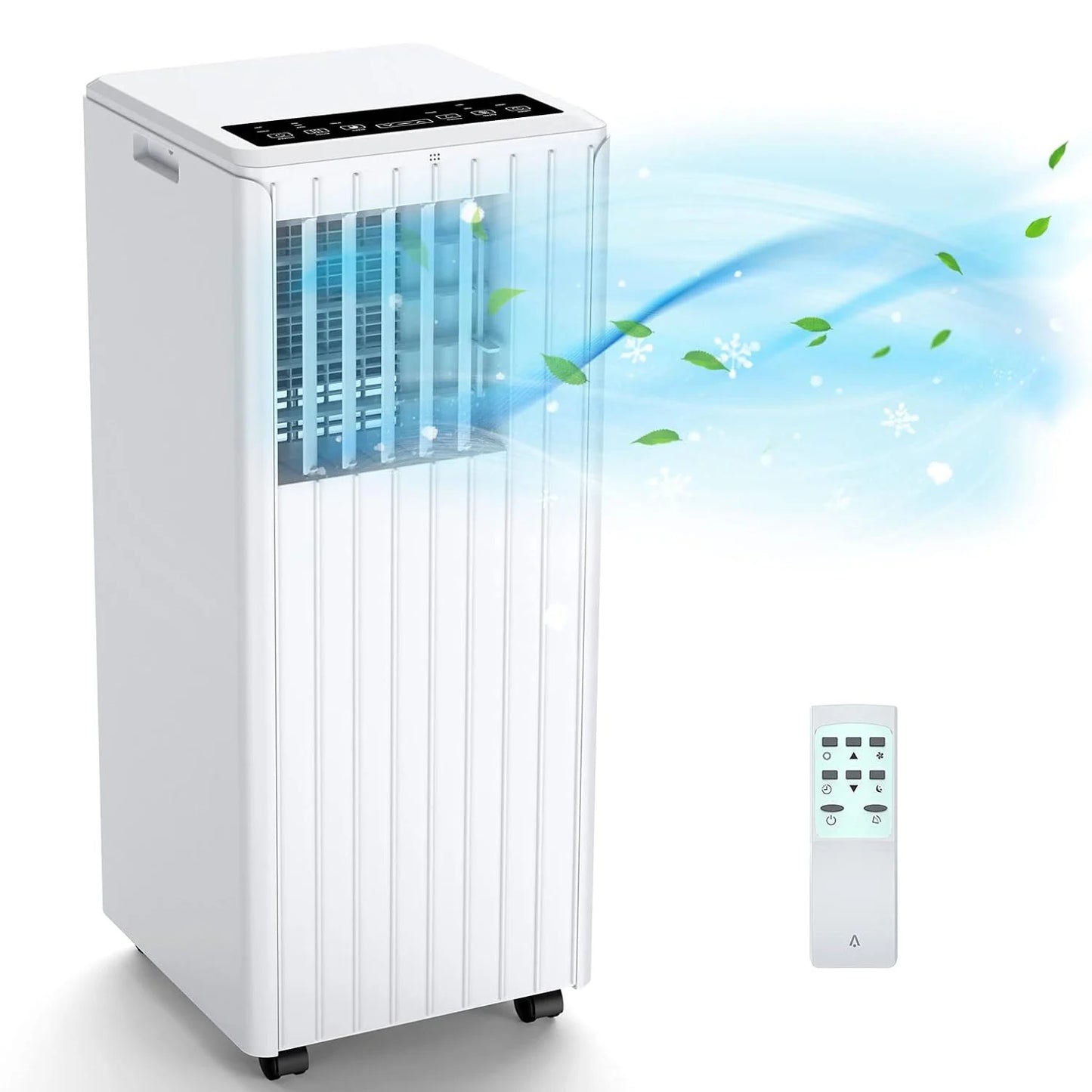 Mobiele Airconditioner – Airco – Luchtontvochtiger – Ventilator – Koeling – 9000 BTU – 30 Liter Ontvochtiging - Wit