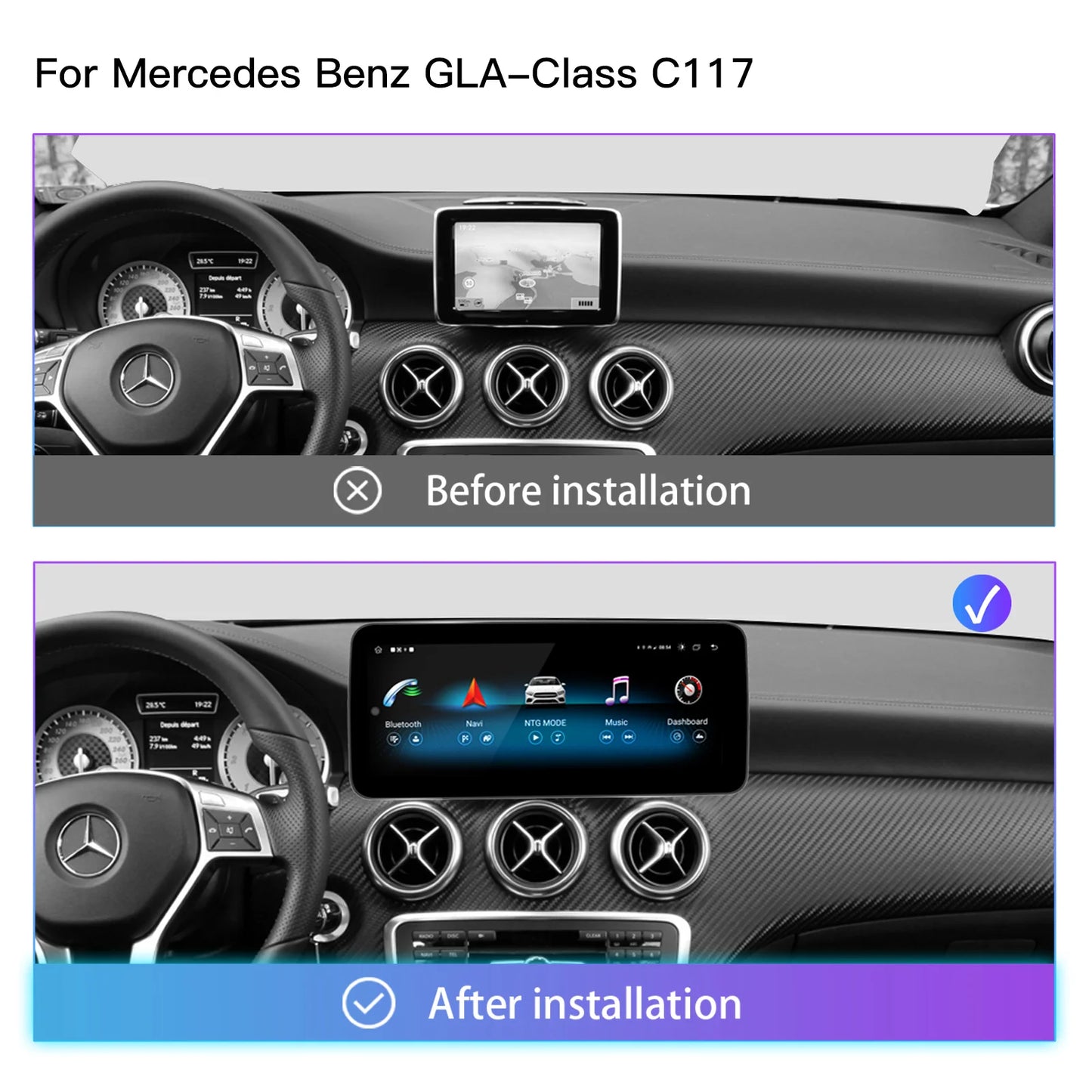 10,25" Multimedia Touchscreen – Autoradio – Navigatiesysteem – Infotainmentsysteem – Headunit – Android 14 – Qualcomm Snapdragon 665 Octa-core – Draadloze CarPlay & Android Auto