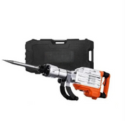 Demolition hammer - Electric breaker - Concrete breaker - With high impact force for demolition work - 1700W - 60J - Silver orange