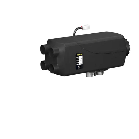 Vevor - Dieselkachel - Alles-in-één autokachel - Benzineluchtkachel - Elektrische kachel - met LCD-monitor en demper - 12V - 8KW - Zwart