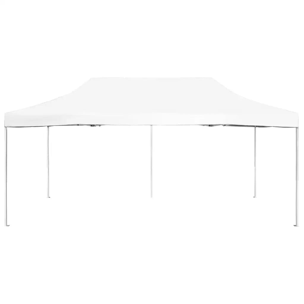 Tuinpaviljoen – Opvouwbare Tent – Paviljoen – Partytent – Buiten Tent – Aluminium Frame – 3 x 6 Meter – Oxford Stof Met PVC-Coating - Wit