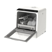 Dishwasher - Freestanding - Smart Table Dishwasher - Cutlery Basket - For Home Kitchen - 50Hz - 900W - 220V-240V - APP Control - Intelligent - Dishwasher Machine for Kitchen - White