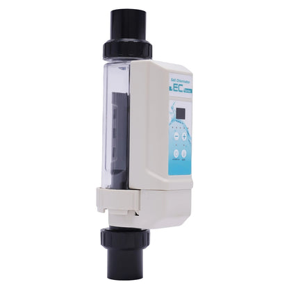 Zout-Chlorinator – Zwembad Desinfectiesysteem – Zoutwater Reiniger – Zwembadreiniging – Compact Ontwerp – Geschikt Voor 50 M³ – Zelfreinigend