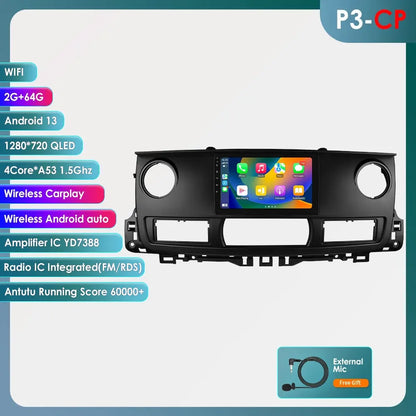 Android 13 Autoradio Renault Master – Multimedia Speler – Navigatiesysteem – DAB Radio – 2-DIN Inbouw – 10,1 Inch HD Touchscreen – CarPlay & 4G Integratie