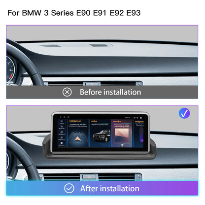 Multimedia Head Unit – Autoscherm – Car Audio – Navigatiesysteem – Autostereo – 10,25 Inch IPS Touchscreen – Android 14 met Draadloze CarPlay