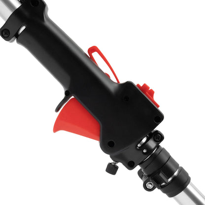 Handveger – Bladveger – Tuinveger – Sneeuwveger – Modderveger – Krachtige 52cc 2-Takt Motor – Grote Borstel 56x23,5 Cm - QUORE
