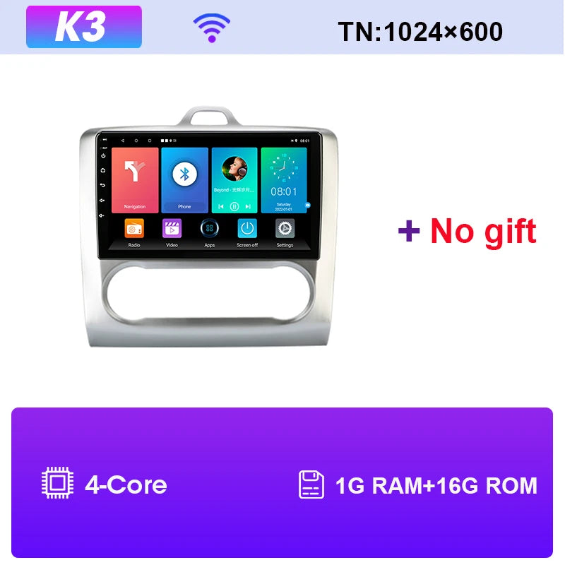 Android 12 Autoradio – Multimedia Systeem – GPS Navigatie – Carplay Radio – Auto Stereo – 9 Inch Touchscreen – 4x45W Versterker - QUORE