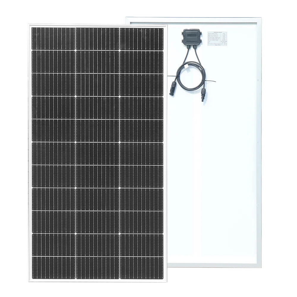 Zonnepaneel - Zonnepanelen - Zonne-energie - 18V PV Zonnecel Module - Krachtige Glazen - 120W - 2 Stuks - Waterdicht - Off Grid Power - voor Boot - Camper - Caravan - RV - Tuin