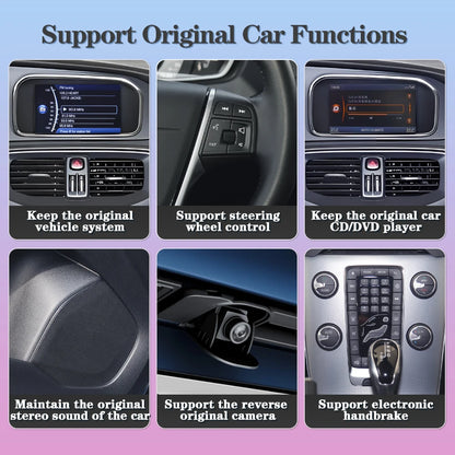 Draadloze CarPlay Module – Android Auto Interface – Multimedia Adapter – Smartphone Integratie – Bluetooth Wifi – Camera Ondersteuning – Eenvoudige Installatie – Veilig Navigeren