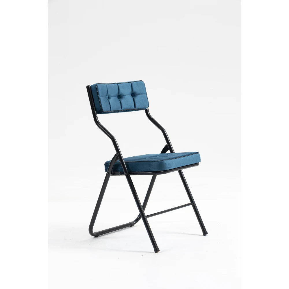 Opvouwbare Stoelen – Klapstoelen – Eetkamerstoelen – Campingstoelen – Tuinstoelen – Comfortabel Kussen – Stalen Frame