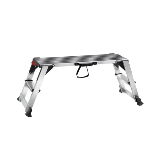 Vevor - Work Platform - Adjustable Work Platform - Folding Step - Load Capacity 660 lbs - Aluminum - for Vehicle Washing