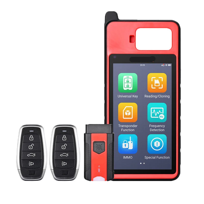 Key Fob Programmer - Immobilizer Tool - IMMO Learning & Chip Cloning – Frequentiedetectie - Global Version