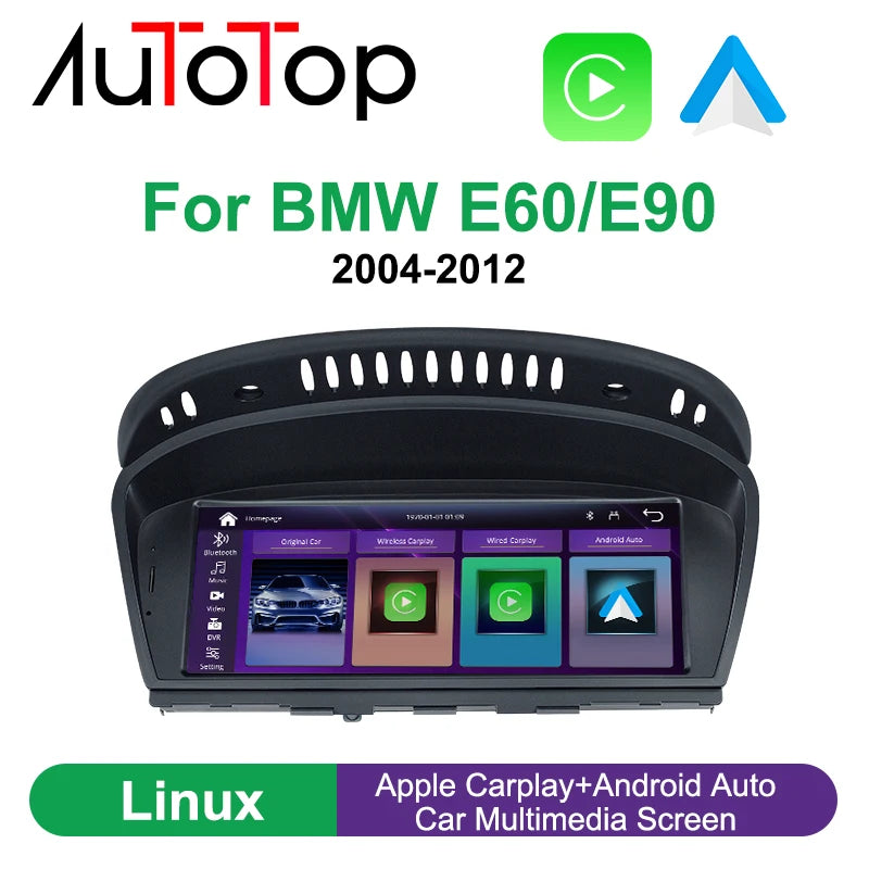 Multimedia Touchscreen – Auto Navigatiesysteem – Infotainment Display – Scherm Voor BMW – CCC Variant – 8,8 Inch HD Resolutie – Draadloos CarPlay & Android Auto