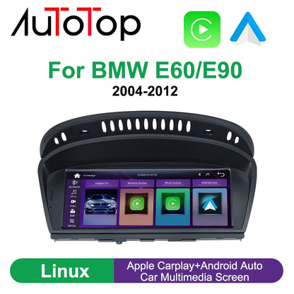 Multimedia Speler BMW – Touchscreen Autoradio – Navigatie Systeem – Infotainment Unit – CarPlay Android Auto – 8,8 Inch Scherm – Draadloze Connectiviteit