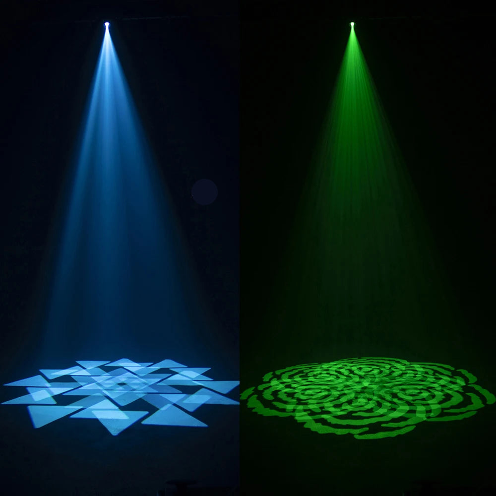 100W LED Spot – LED Schijnwerper – Podiumverlichting – DJ Licht – Disco Lamp – Bewegende Kop – 14 DMX-Kanalen – Kleurrijk Lichtwiel – EU Stekker - QUORE