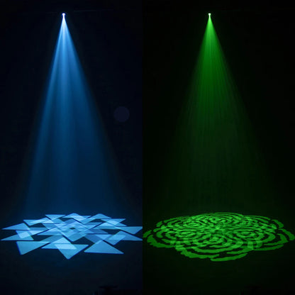 100W LED Spot – LED Schijnwerper – Podiumverlichting – DJ Licht – Disco Lamp – Bewegende Kop – 14 DMX-Kanalen – Kleurrijk Lichtwiel – EU Stekker - QUORE