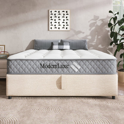 Eenpersoonsbed – Bed met Opbergruimte – Sofa Bed – Velvet Bed – Kinderbed – Zacht Gewatteerd – 2 Ruime Laden – Stevig Metaal Lattenbodem 90x190 cm – Roze Zonder Matras