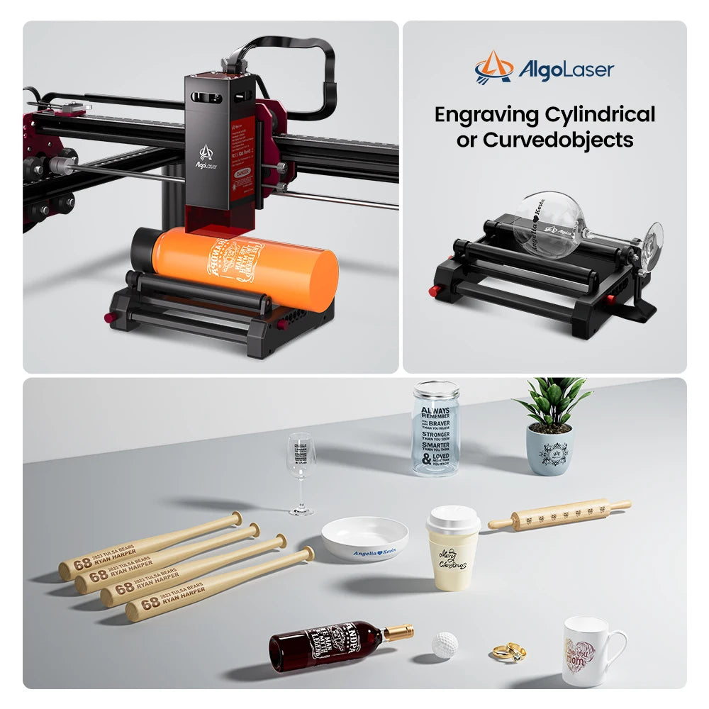 Wireless AlgoLaser DIY KIT MK2 Expand Large Area 400*850mm High Speed Laser Engraver Wood Cutting Machine with 10W Laser Module