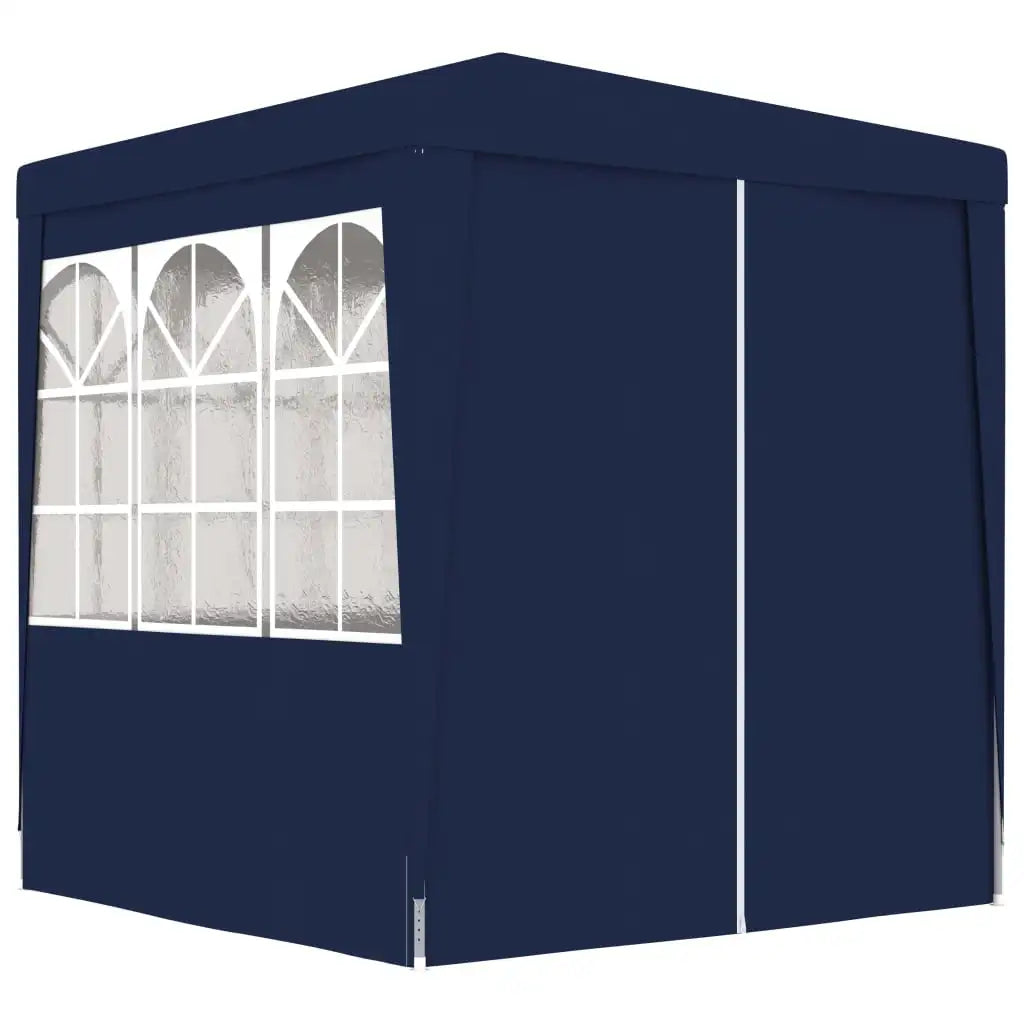 Paviljoen – Tuinpaviljoen – Partytent – Buitentent – Tuinent – Overkapping – Waterdicht – Robuust Stalen Frame - 2.5 x 2.5 m - Blauw