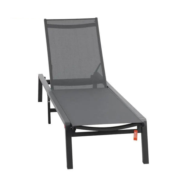 Outdoor Loungestoel - Opvouwbare Ligstoel - Loungestoel Tuin - Zonnebank - Terras en Zwembad Lounge - Verstelbare Rugleuning - Tuin Opvouwbare Stoel - Bruin