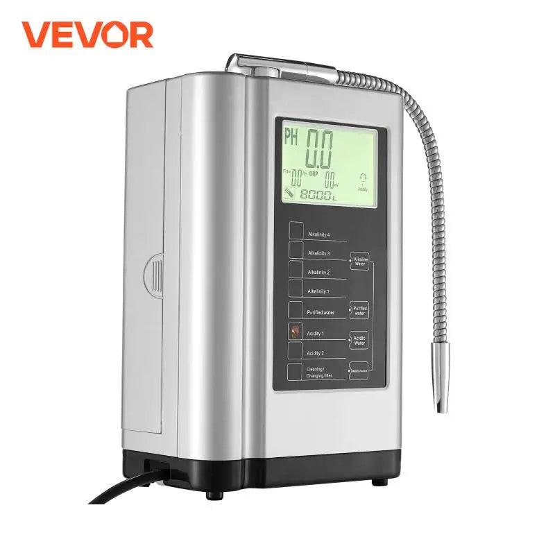 SucceBuy Alkaline Water Ionizer Machine pH 3.5-10.5 Alkaline Acidic Hydrogen Water Purifier