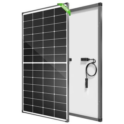 300W Zonnepaneel – Zonnecelpaneel – Zonnesysteem – Solar Module – Monokristallijn Paneel – N-Type Cellen – 25% Hoog Rendement – Weerbestendig Aluminium Frame