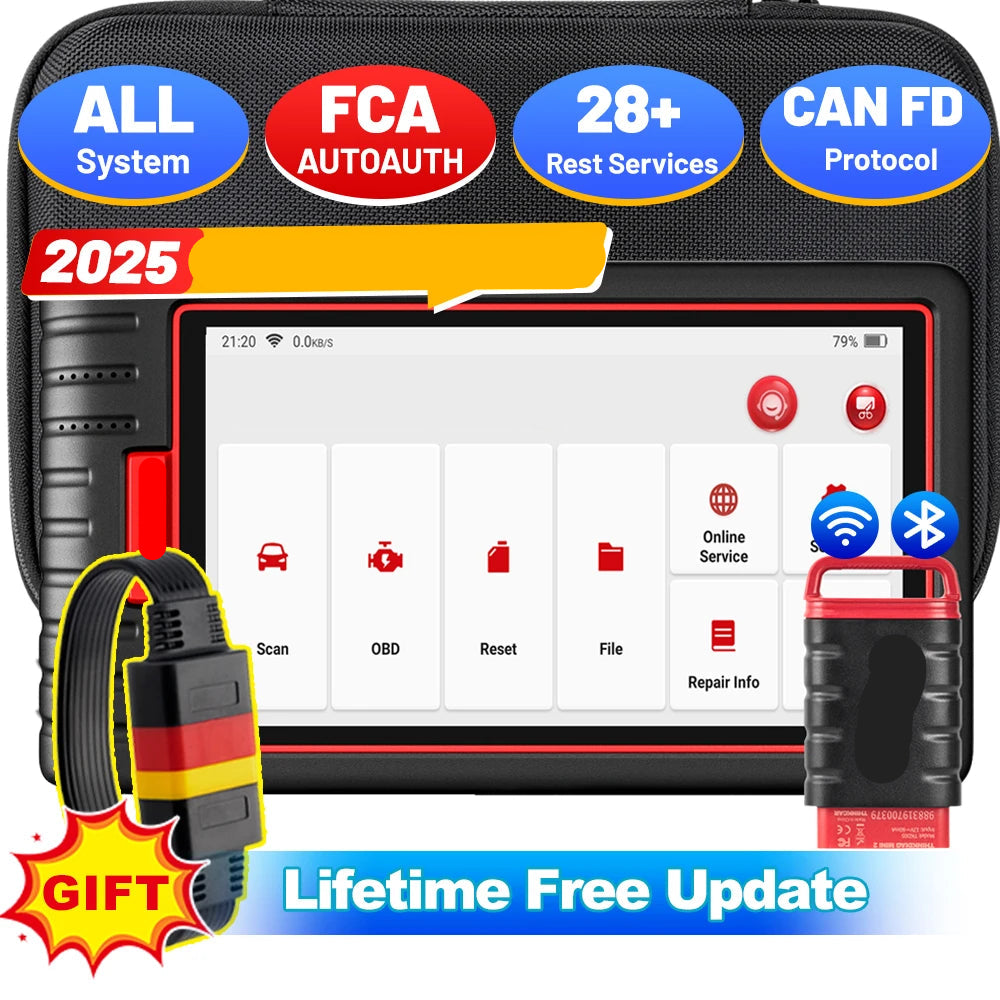 OBD2 Scanner – Auto Uitleesapparaat – Diagnoseapparaat – Auto Scanner – Uitleesapparaat – Android 10 Touchscreen – Levenslange Gratis Updates