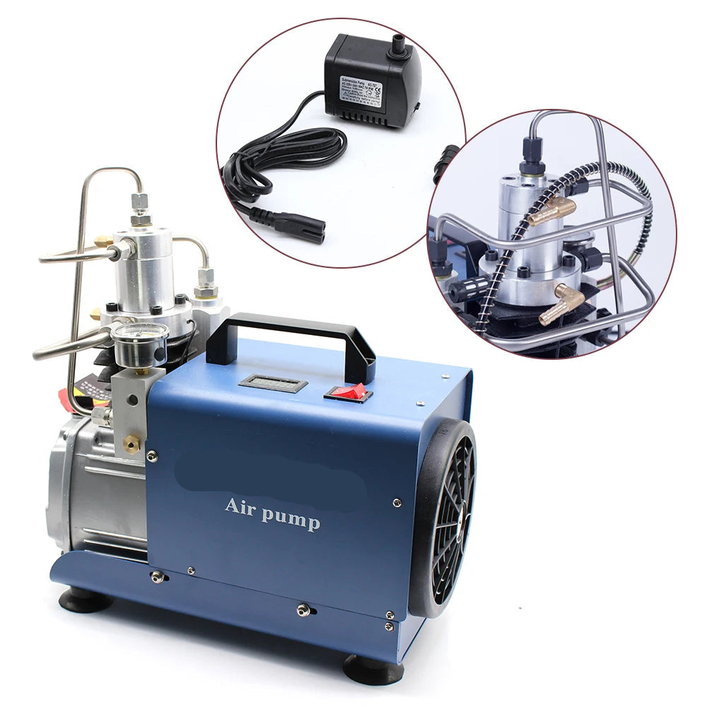 Mobiele Luchtcompressor – Draagbare Compressor – Pneumatische Compressor – Compacte Compressor – Snelle Compressie – Watergekoeld Systeem