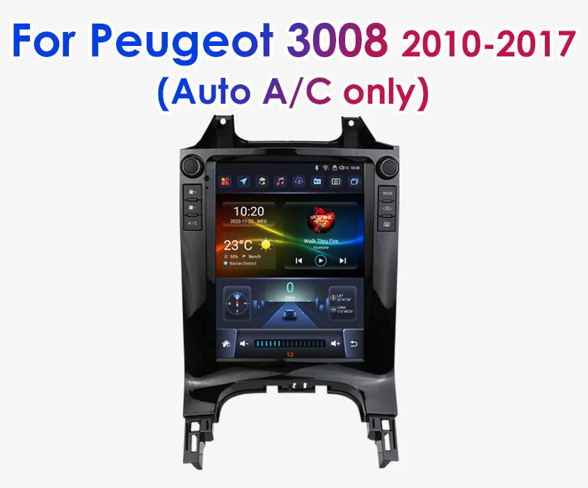 2 DIN Autoradio – Multimedia Stereo – Navigatiesysteem – Carplay Radio – Android Auto – 9,7 Inch Touchscreen – Android 13 Systeem