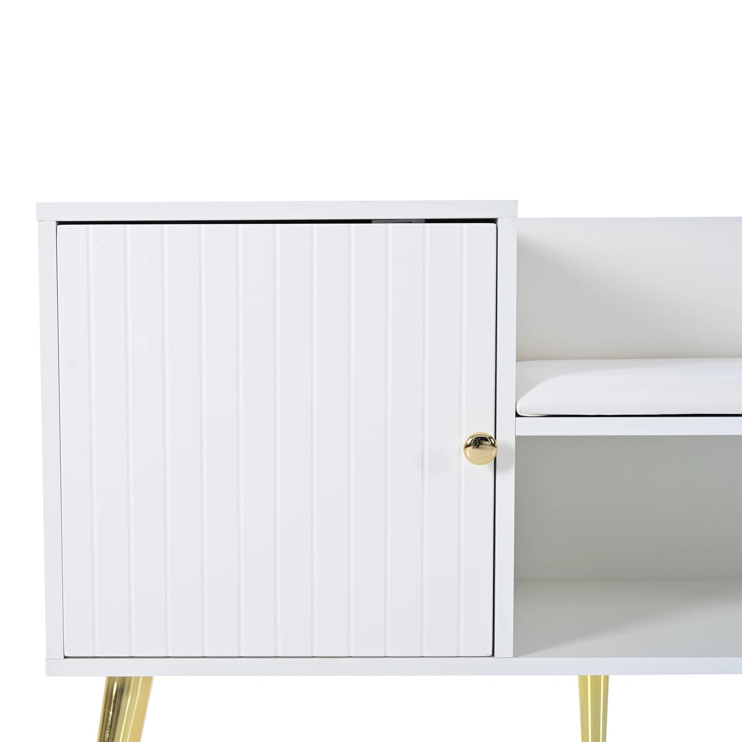 Schoenenkast – Schoenenrek – Schoenenopberger – Schoenenbord – Schoenenmeubel – Ruimtebesparend Design – Comfortabele Zitting Met Kunstleer
