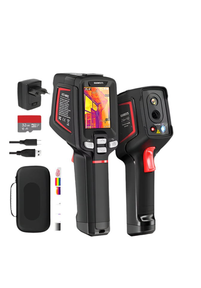 Warmtebeeldcamera – Thermal Camera – Infraroodcamera – Thermische Camera – Temperatuurmeter – 256x192 Resolutie – Temperatuurbereik -20°C Tot 550°C