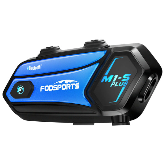 Motorfietsintercom - Helmintercom - MotorfietshelmHeadset - Bluetooth Helmintercom - Helm - Motorfietsaccessoires - 8 Riders - 2000M - Een volledige set - QUORE