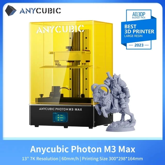 DLP SLA LCD 3D Printer High Speed 3D Resin Printer Wash Cure Machine Photon Mono 2, X2, X 6Ks, M5, M5s, M3 Max, D2