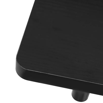 Office Desk - Adult Desk - Computer Desk - Computer Desk - Computer Table - Laptop Table - Keyboard Stand - Adjustable Height - Standing Workstation - Standing Table - Black