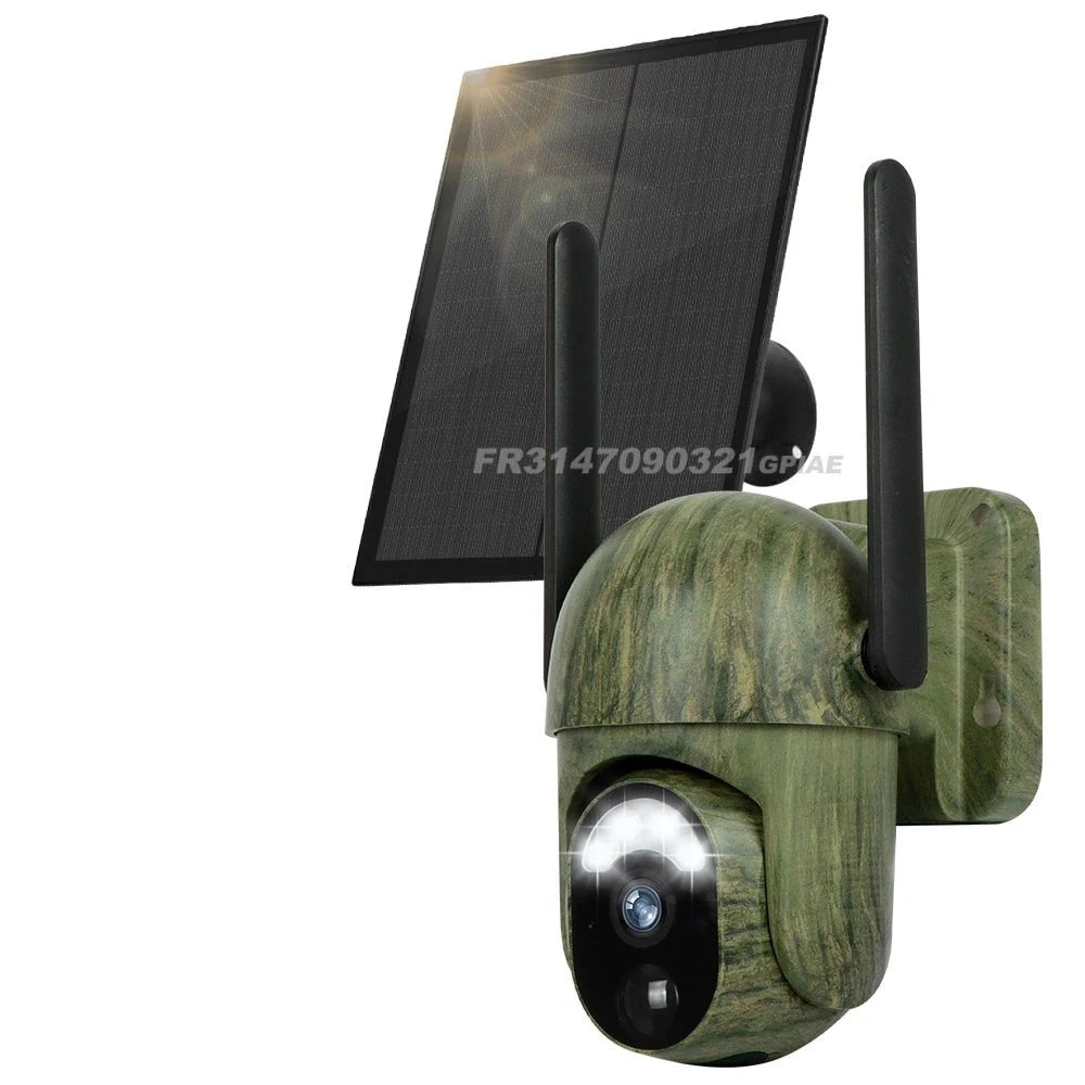 Professionele Wildcamera met Nachtzicht - Zonnepaneel - Solar - Wildcamera voor buiten - 4G - Incl. 64GB SD - 2024 model - QUORE