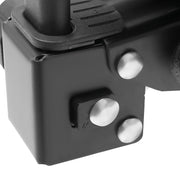 Zadelkruk - Zadelkruk op wielen - Zadelkruk met rugleuning - Zadelkruk Ergonomisch - Zwaar gebruik - In hoogte verstelbaar - Wit