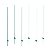 Fence Posts - Pole - Pasture Post - Pasture Fence - Forest Fence - Forest Fence - Garden Fence - Heavy Duty Metal - 7 Inch - for for Garden Garden Lawn Farms &amp; Outdoors Wire Fence - Pack of 10