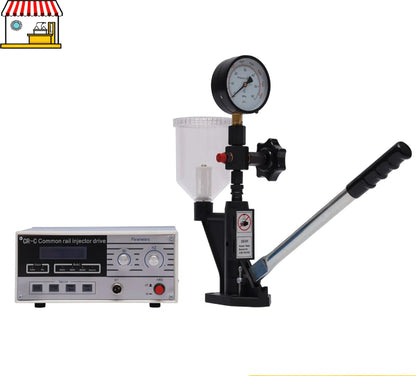 Dieselinjector Tester Set – Diesel Injector Tester – Brandstofinjector Testset – Common Rail Tester – S60H Nozzle Tester – 40 MPa Testdruk – 1 Liter Olieopvangbeker