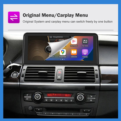 Car Multimedia Speler – Auto Radio – Navigatiesysteem – Infotainment Systeem – DAB Speler – 10,25 Inch HD Touchscreen – Draadloze CarPlay & Android Auto - QUORE