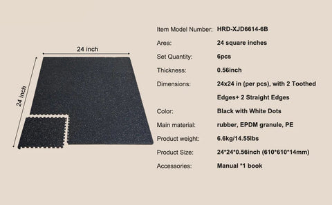 Rubber tegels - puzzelmat - speelmat - EVA schuim speelmat - 0.56 Inch - met EVA schuim dikke vloermatten - in elkaar grijpende puzzel voor sportschool thuis