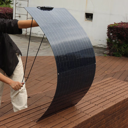 Zonnepaneel - Zonnepanelen - Zonne-energie - Zonne-kit - Fotovoltaïsch Paneelsysteem - 280W -  Waterdicht - voor Boot - Camper - Caravan - RV - Tuin