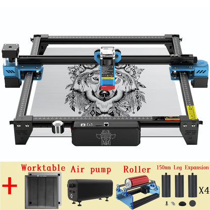 Twotrees Laser Engraving Machine TTS-55 PRO 40W TTS-10PRO 80W Metal Laser Engraver Wifi Control MDF Acrylic Acid Cutting Machine - QUORE