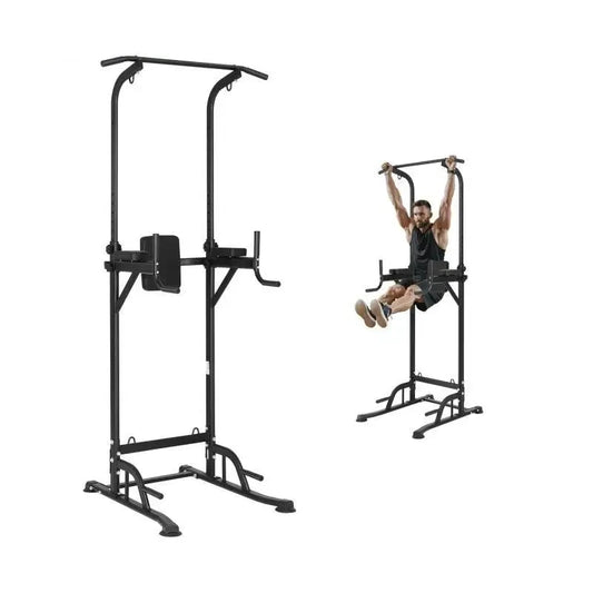 Pull Up Station - Dip Station - Dip Bars - Multifunctioneel/Instelbaar Dip en Pull Bar Station - Power Tower Fitness Station - Pull Up Bars - Krachttraining