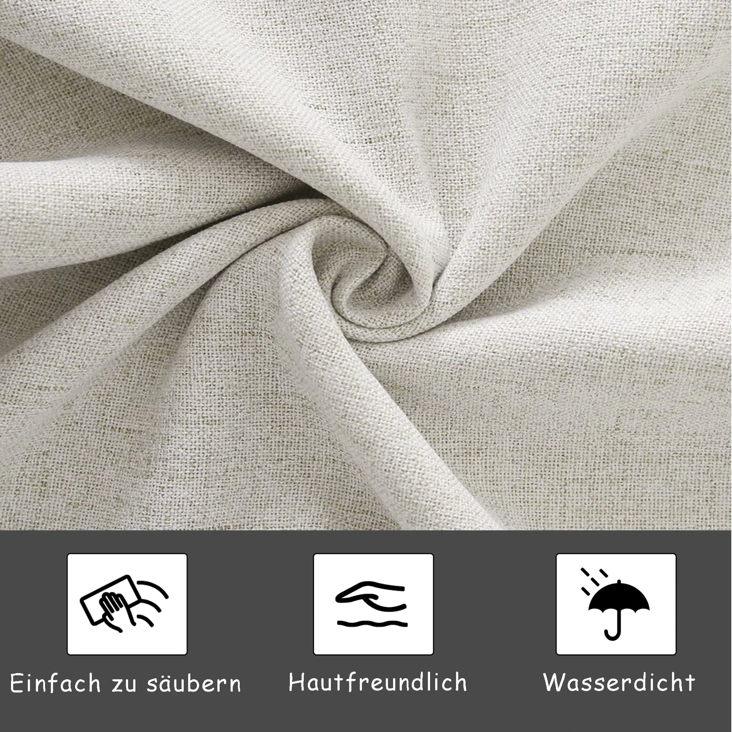 Opbergbed – Boxspringbed – Bed Met Opbergruimte – Hydraulisch Bed – Verstelbaar Hoofdbord – Linnen Bekleding – LED-Verlichting - 140 x 200 cm