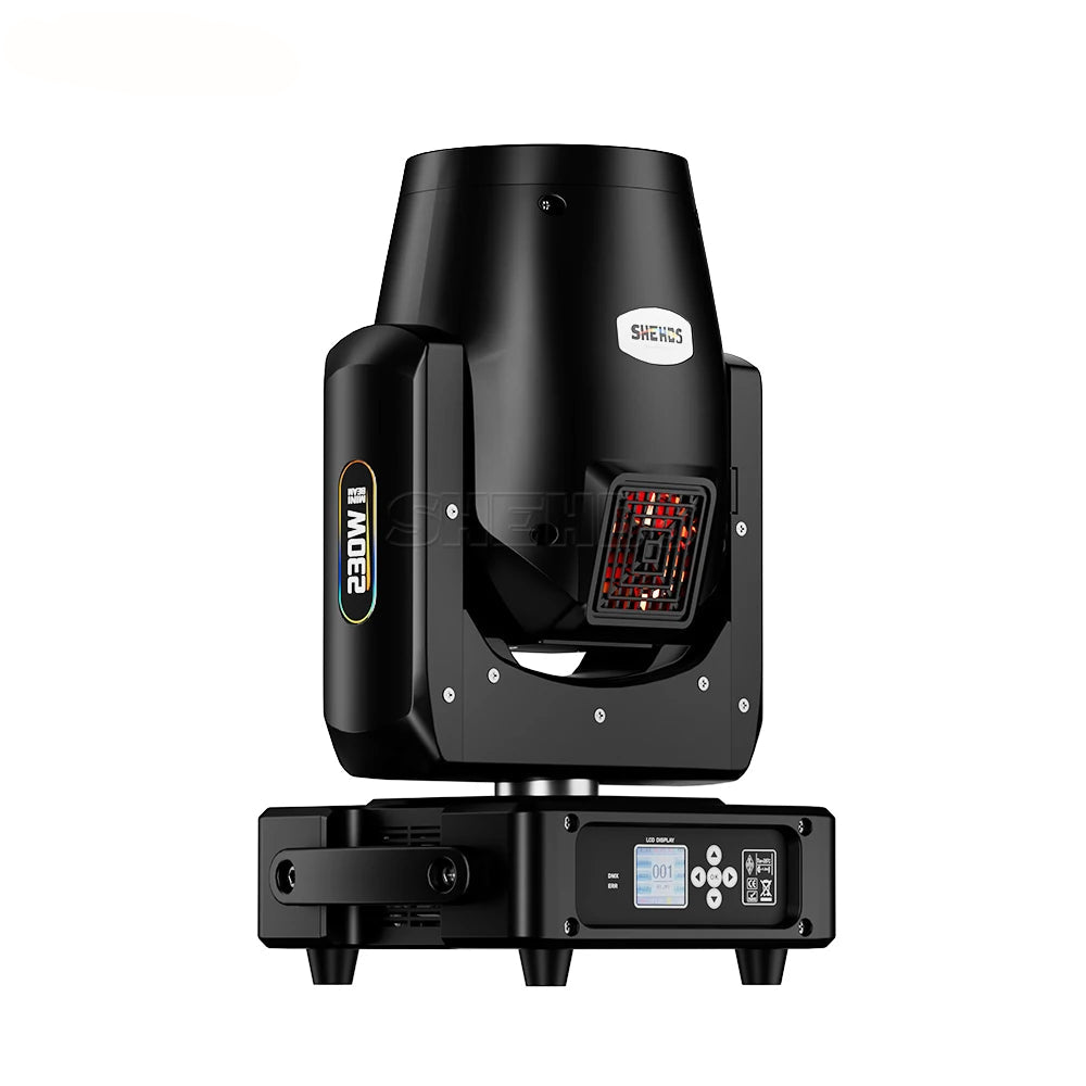 Moving Head – Mini Moving Head – Beam Spot – DJ Verlichting – Podiumlicht – 230W Krachtige Beam – 1,2°-30° Zoomfunctie