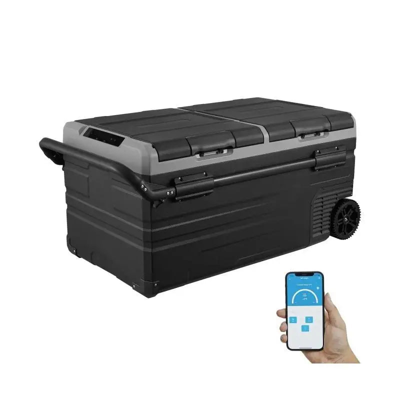 Draagbare Koelkast – Auto Koelbox – Camping Koelkast – Mobiele Koelbox – 95 Liter – Instelbare Temperatuur – Stil En Energiezuinig