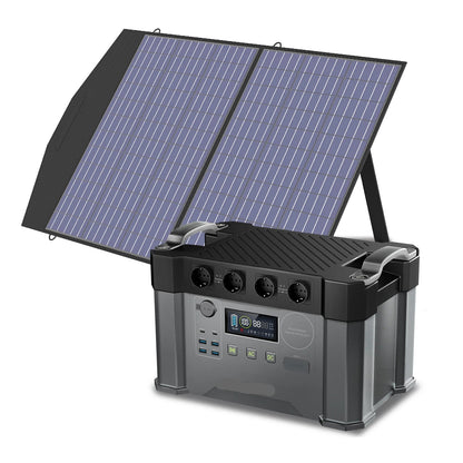 Draagbare Powerstation – Mobiele Batterij – Noodstroomvoorziening – Camping Accu – 2000W Sinusgolf – 1500Wh Lithium-Ion