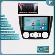 CarPlay - Multimedia Autoradio - Car CarPlay Scherm - Autoradio - 9" - Autoradio Android - voor BMW 1 Serie E81 E82 E87 E88 AT MT - Navigatie - GPS - 2Din - Stereo DSP - P1 (Type Handmatig) - 1G - 32G