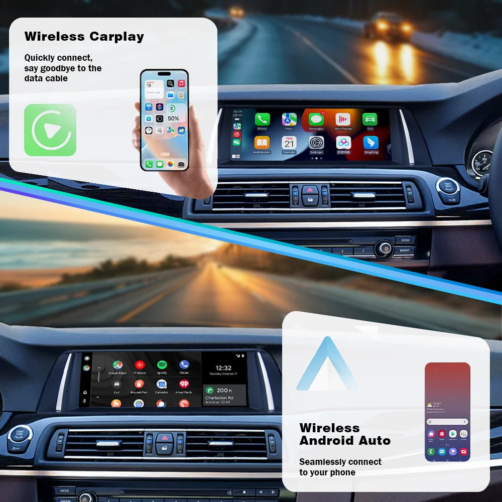 Multimedia Touchscreen – Autoradio Display – Infotainmentsysteem – Navigatiescherm – Bluetooth Interface – 10,25 Inch Groot Scherm – Draadloze CarPlay & Android Auto