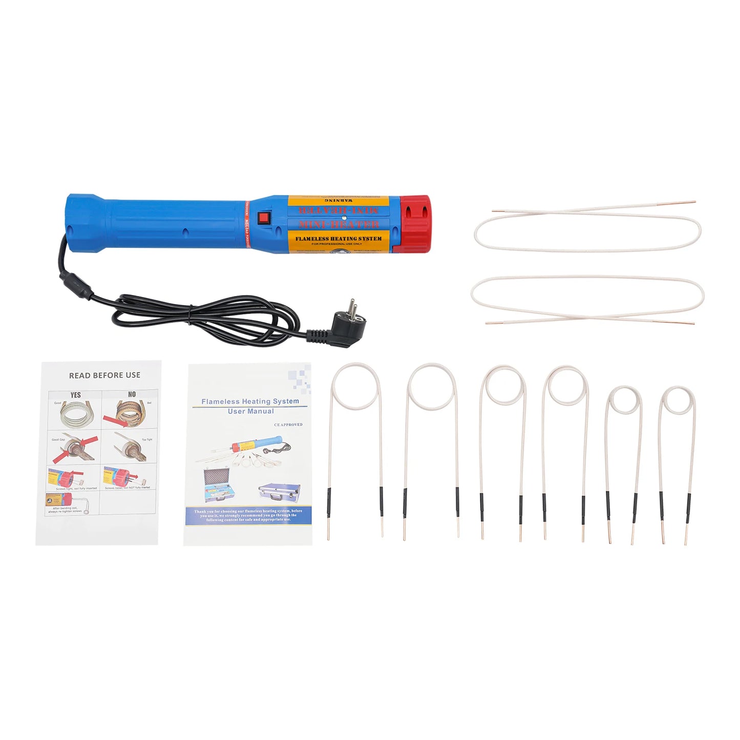 Magnetische Inductieverwarmer – Roestverwijderaar – Inductie Verwarming – Schroef Losser – 1100W Vermogen – 800°C Max Temperatuur